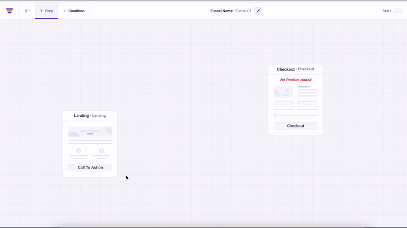 Connect Funnel Steps