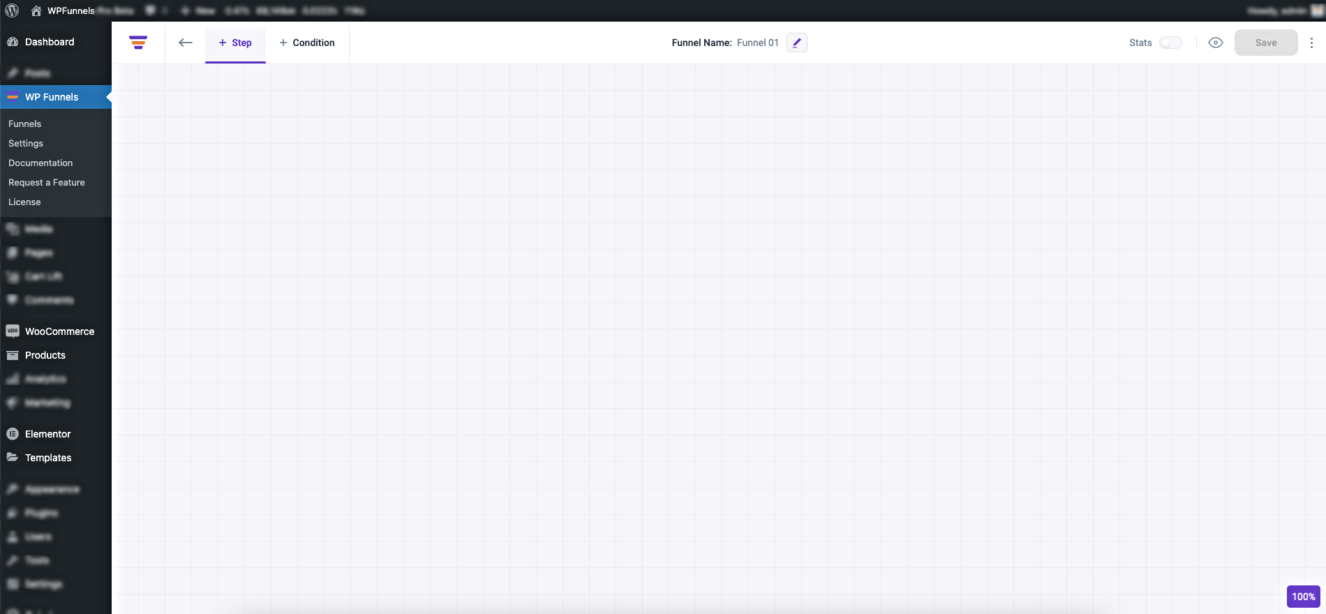 Drag and drop canvas - start from scratch