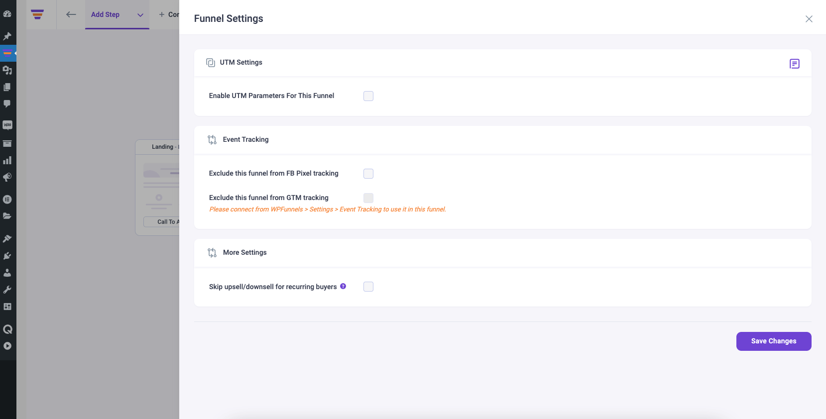The Visual Drag And Drop Canvas Overview 11 Funnel Settings