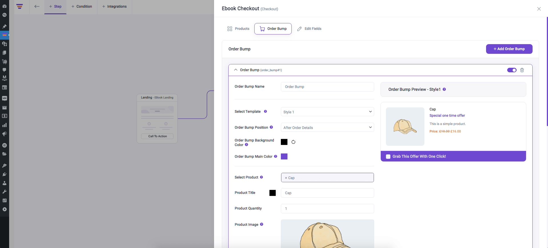 How To Change Order Bump Position At The Checkout Step - Elementor 4 WPFunnels Order Bump Settings
