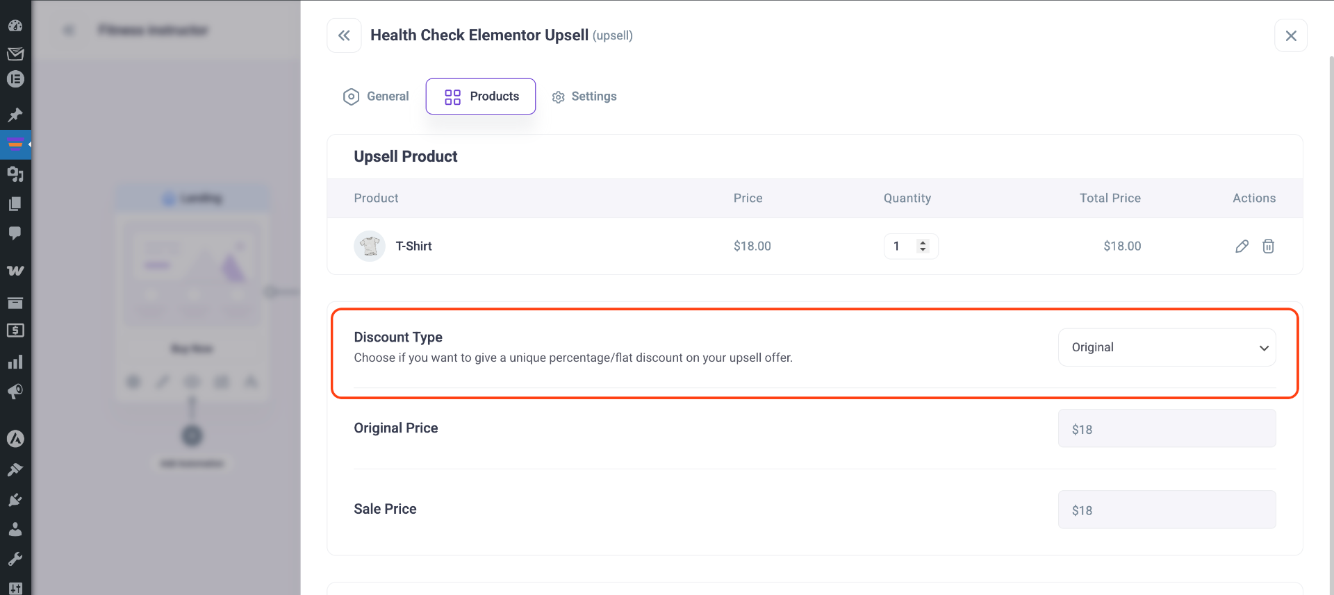 All Discount Types - Upsell