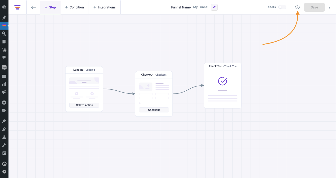 Preview your first sales funnel