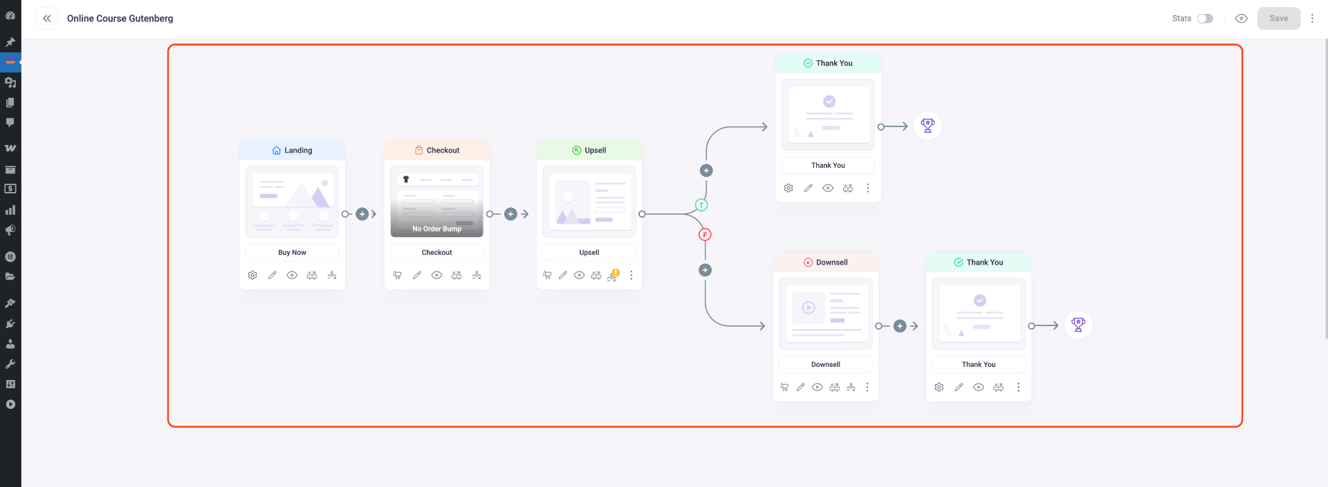 How To Import Gutenberg Templates For Funnel 8 Click Import or Preview