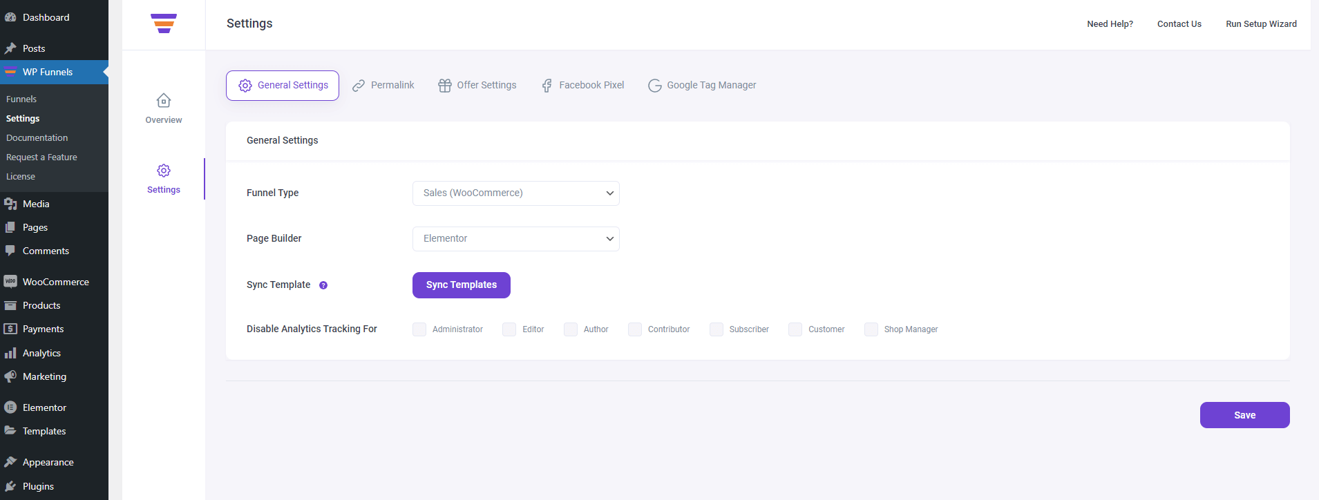 Facebook Pixel Integration 8 WPFunnels Settings