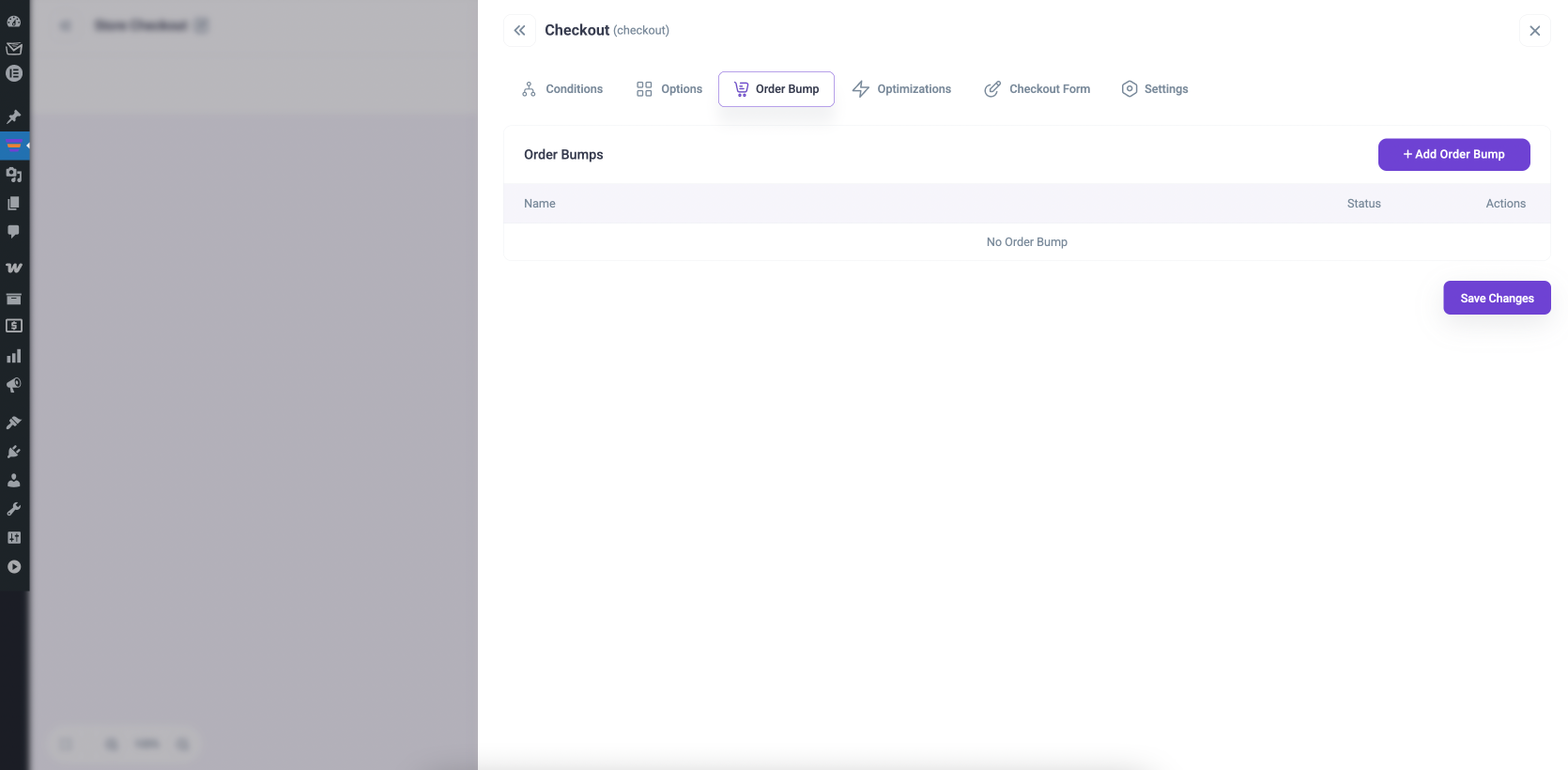 Go to Order Bump Tab And Add Order Bump