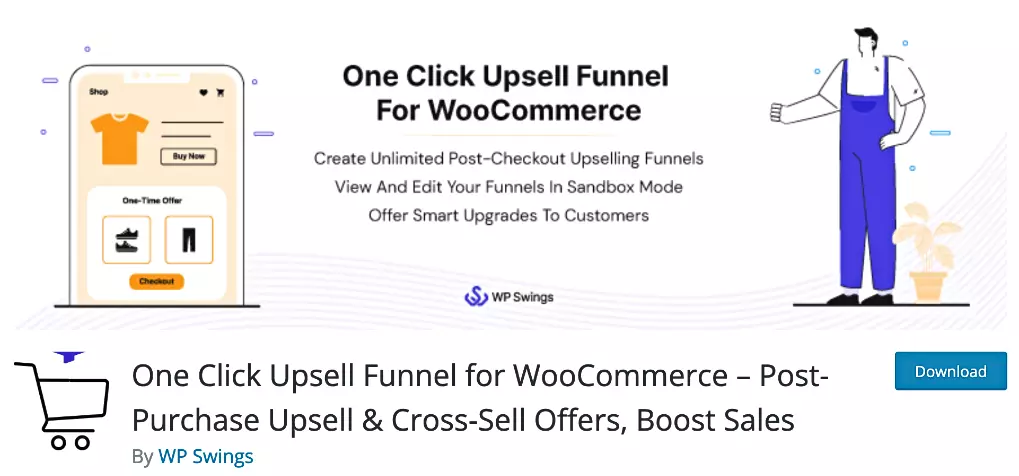 WP Swings - One Click Upsell Funnel