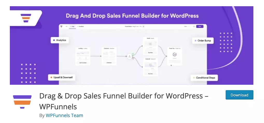 WPFunnels - WordPress Funnel Builder