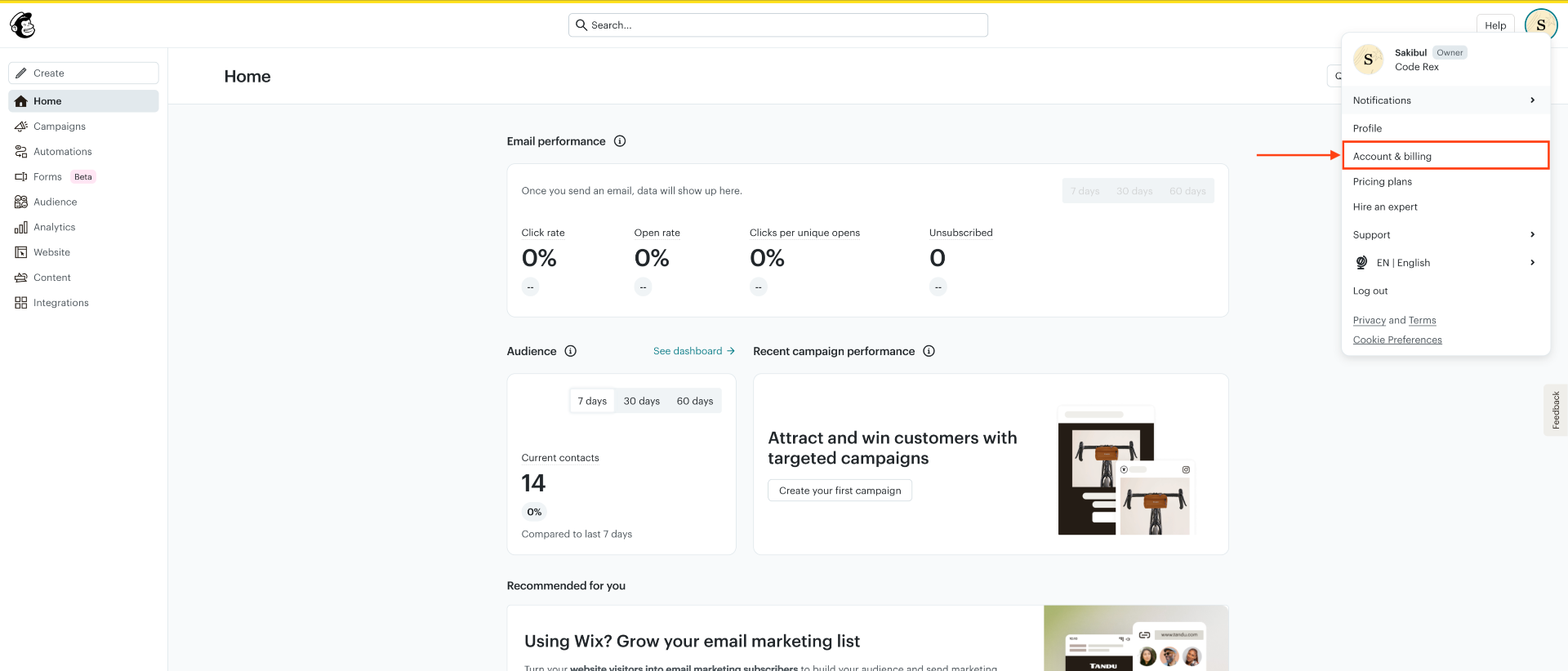 How To Integrate With MailChimp - WPFunnels 1 Connect MailChimp with WPFunnels