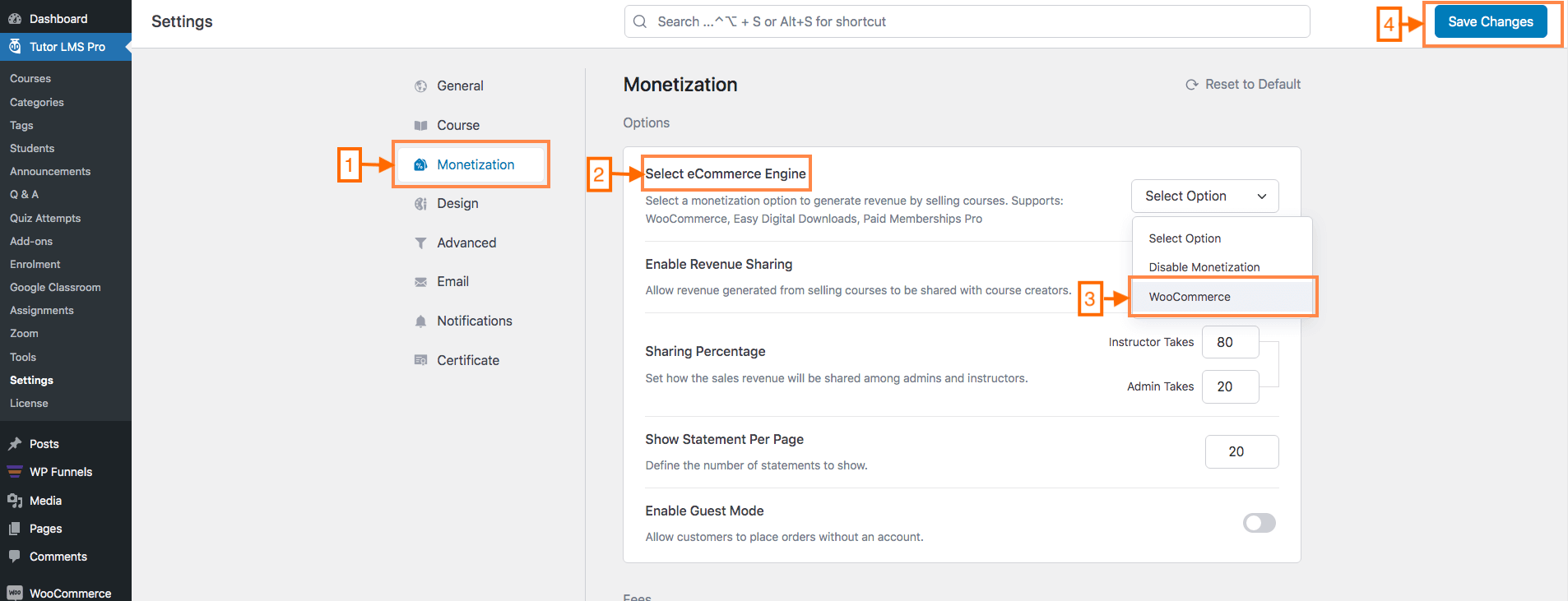 Tutor LMS Monitization