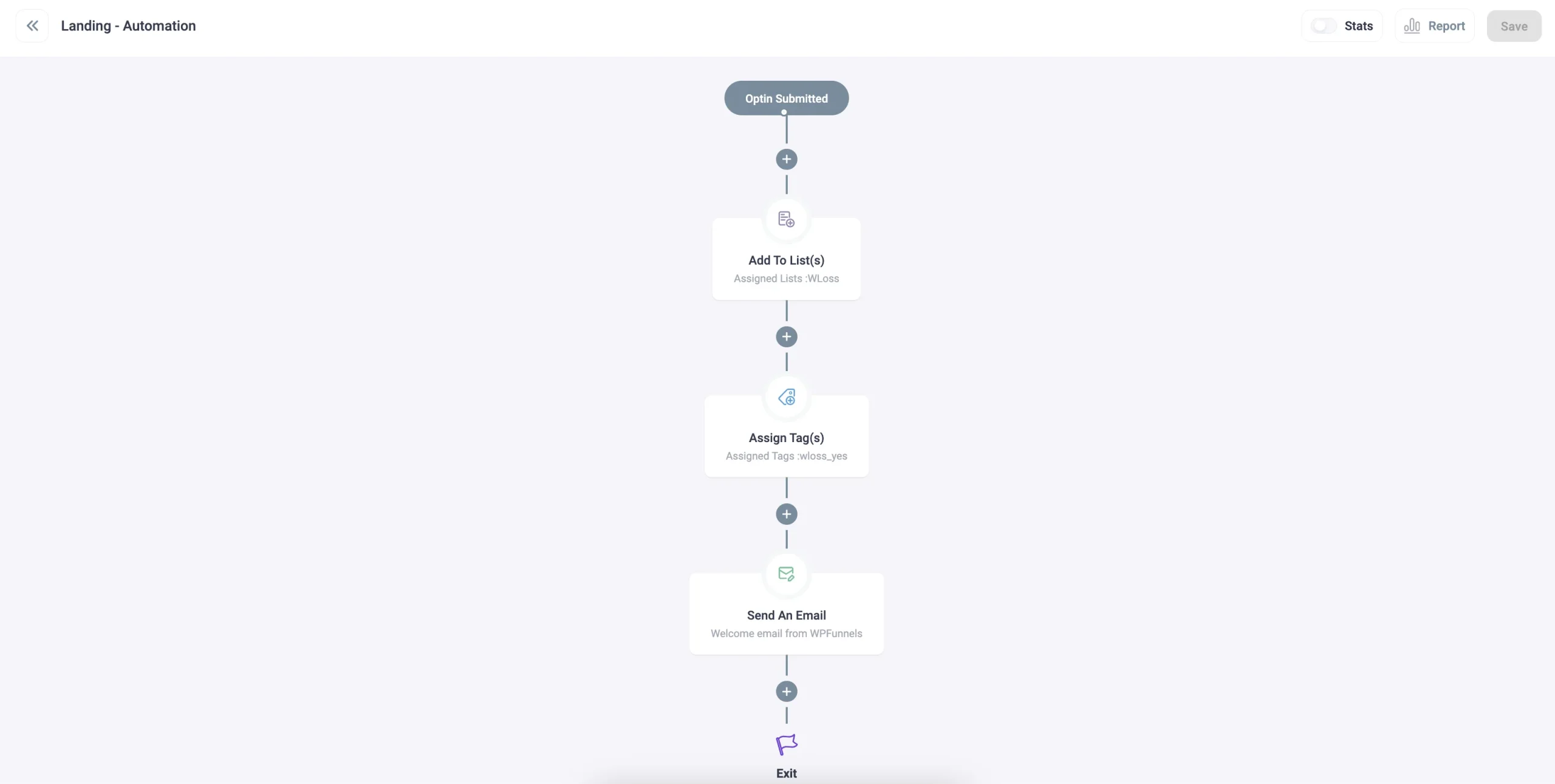 Setup user event and configure list & tag