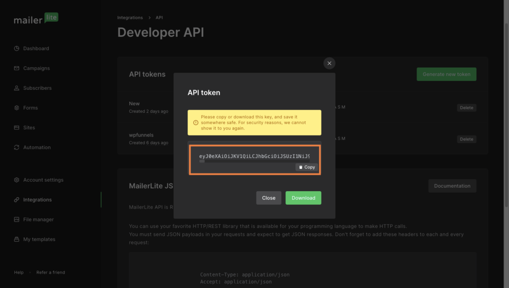 How To Integrate With MailerLite WPFunnels WPFunnels