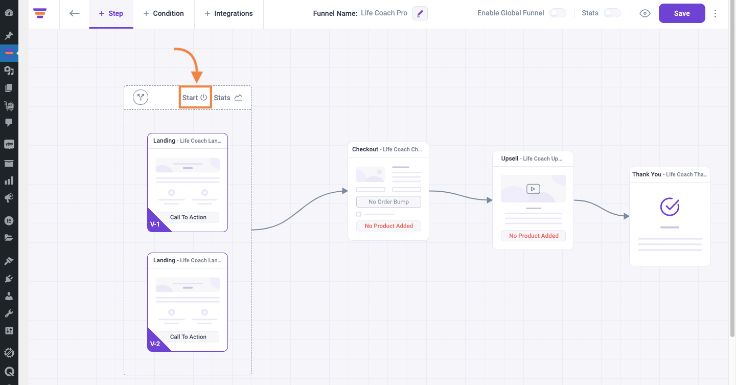 Set up A/B testing