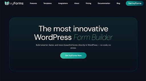 9 Best WordPress Form Builder Plugins 14 Ivyforms