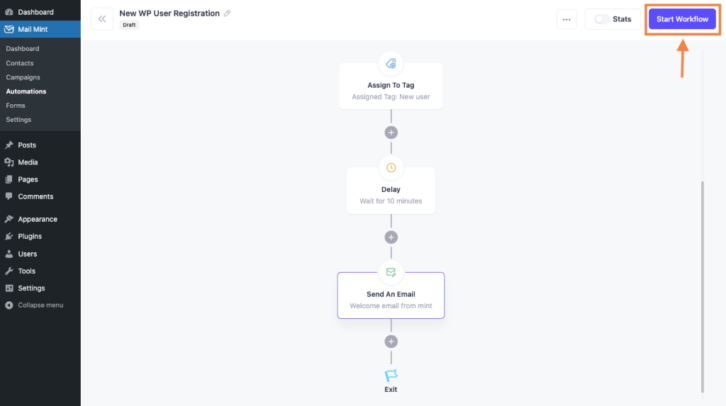 Start Workflow