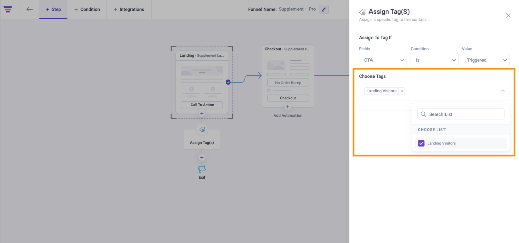 Assign The Suitable Tag for Marketing Automation