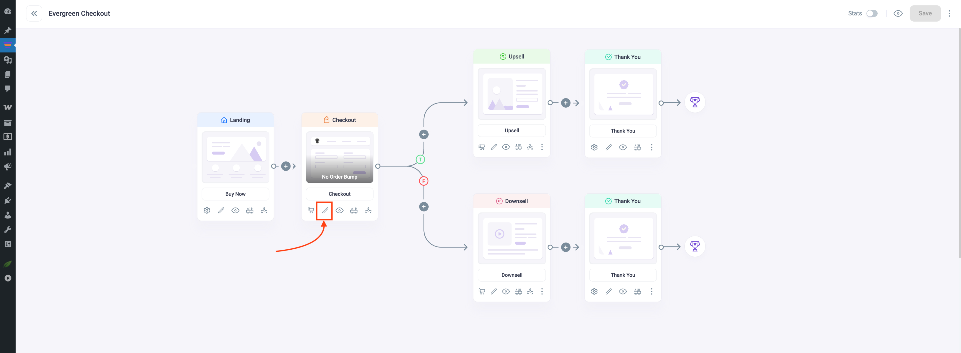 How To Use WPFunnels Shortcode In Thrive Architect 13 Edit Checkout step