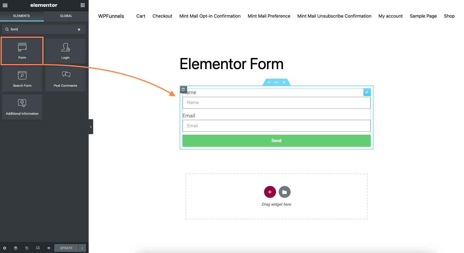 Elementor Form