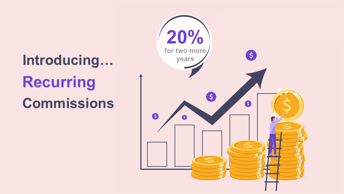 Big News For Affiliates - Increased Commissions Until 31st March 2023! 10 Recurring Commissions - 20% - Increased Commissions during deal