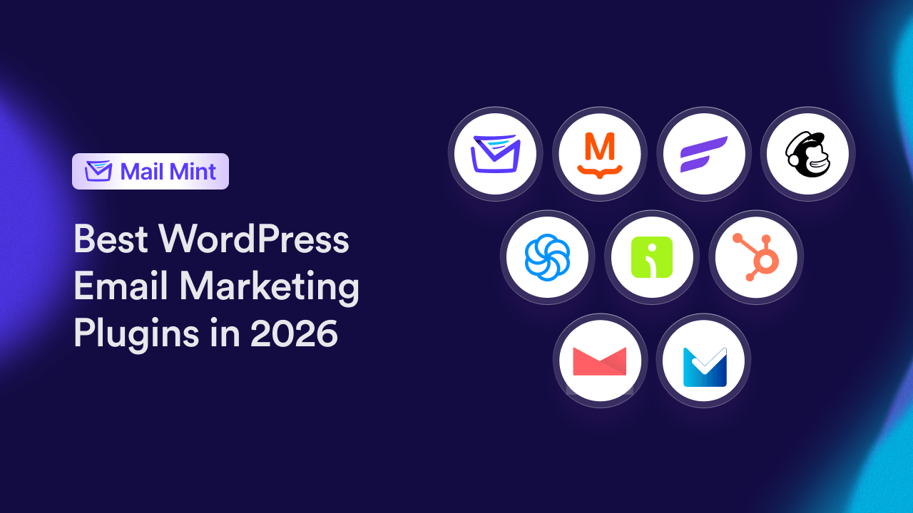 Comparison of the best WordPress email marketing plugins in 2026.