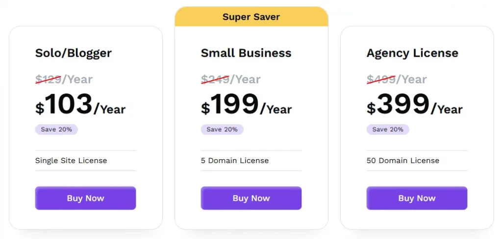 FluentCRM Pricing