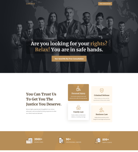 Legal Consulting Opt-in Funnel