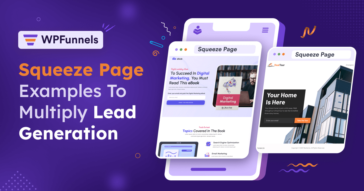 7 Effective Squeeze Page Examples to Collect Leads in 2024