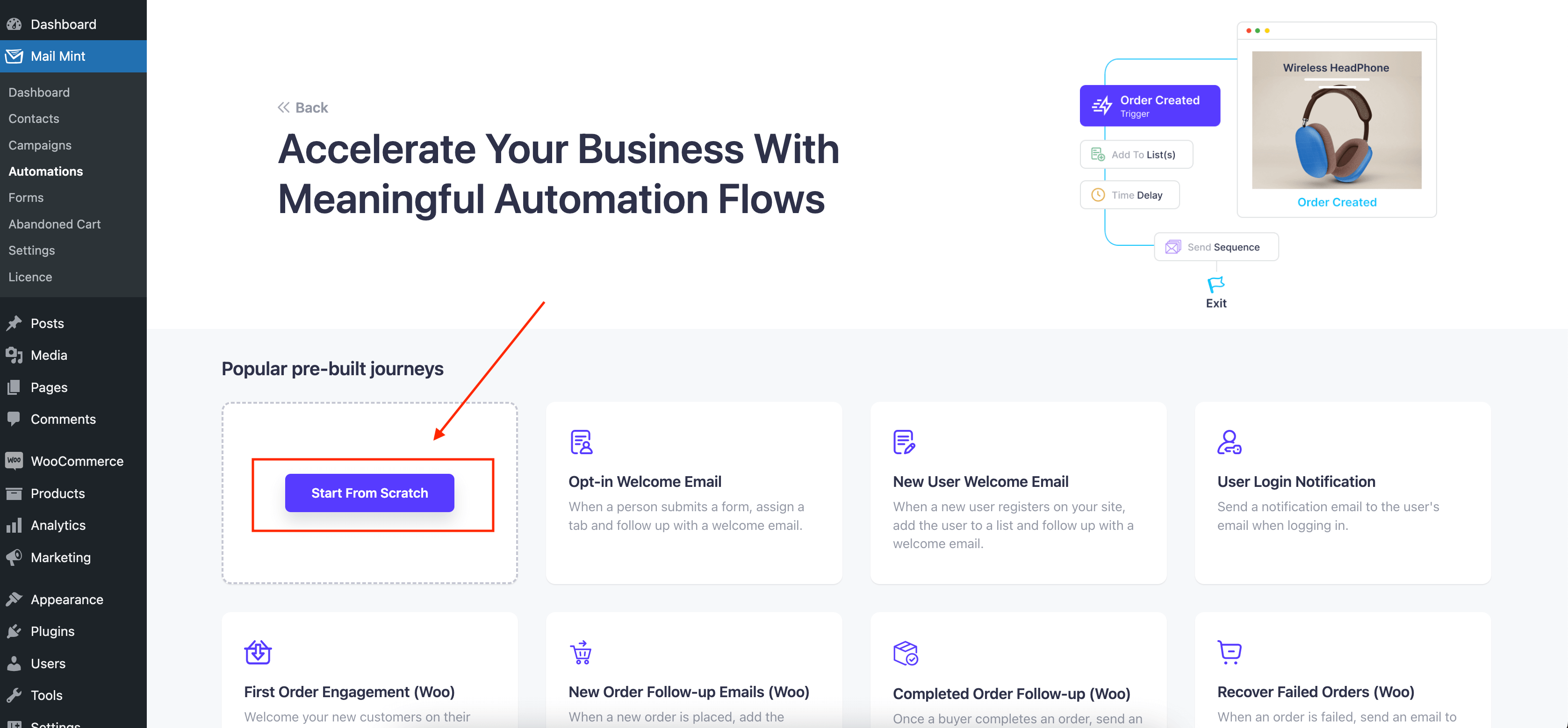 Automation Start from scratch