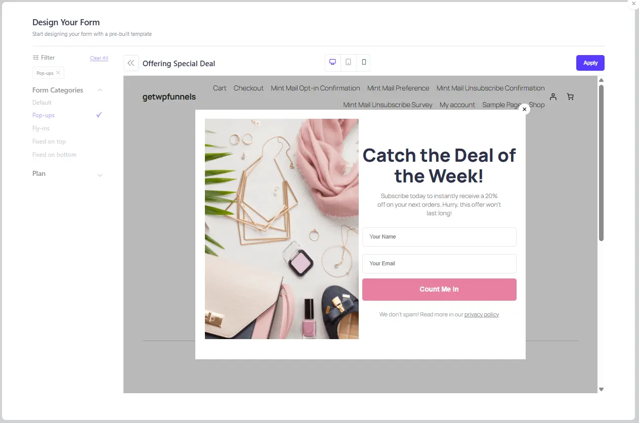 Ecommerce Email Marketing Funnel: 6 Proven Types to Increase Your Sales 2 1. Lead Capture List Growth
