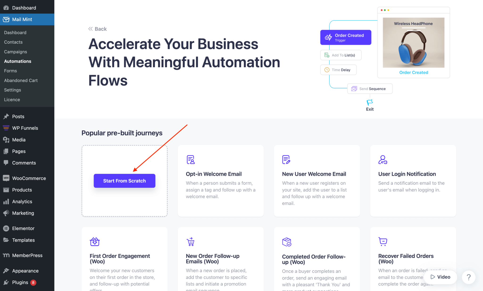 Tutor LMS Integration With Mail Mint | WPFunnels