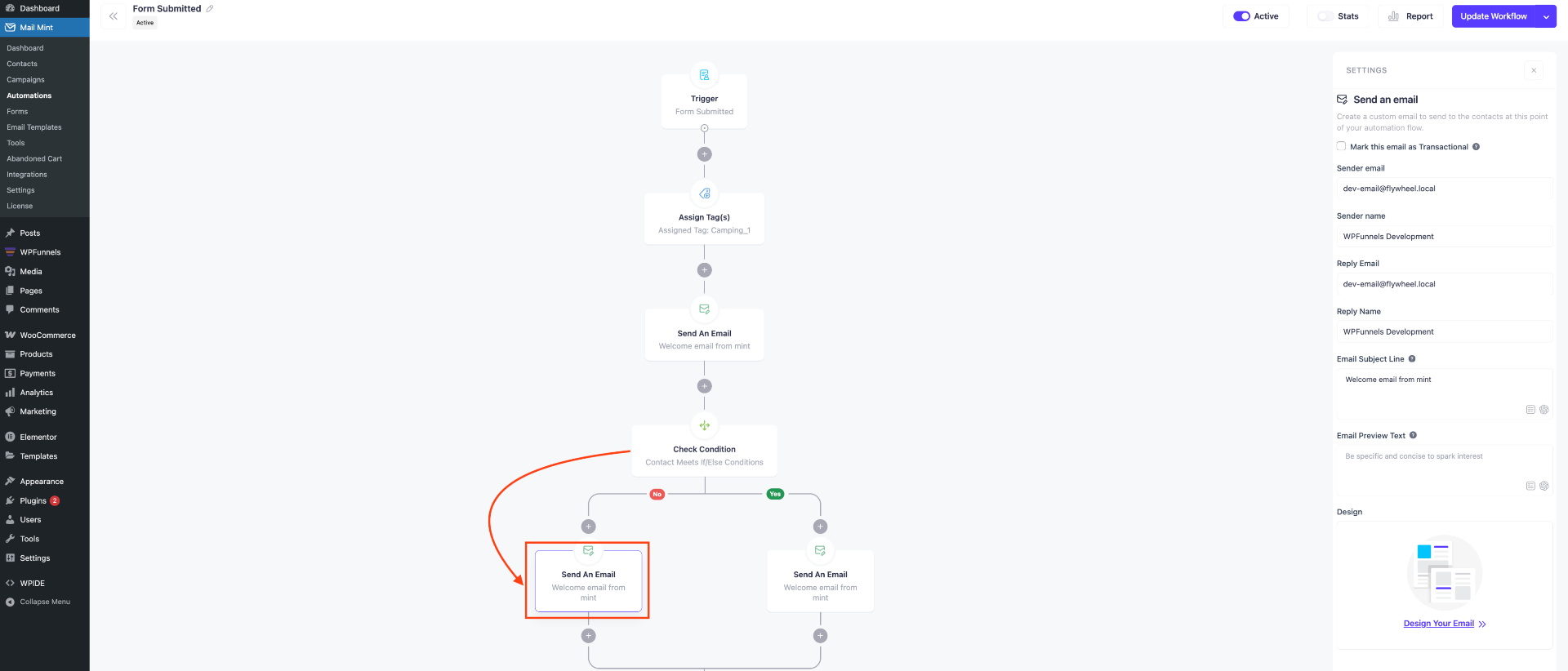 How To Use Action Based Conditions In Email Automation 10 Targeted Email Campaign Upon Not Meeting the Condition