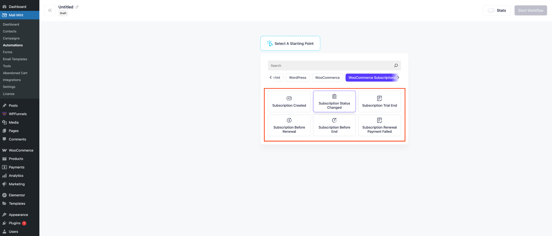 Start a Automation from Scratch 