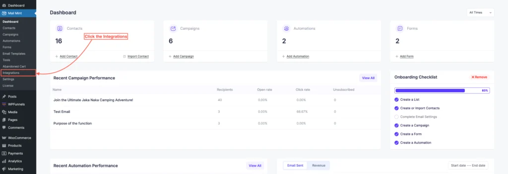 ZeroBounce Integration With Mail Mint For Email Validation 4 Locate Integrations