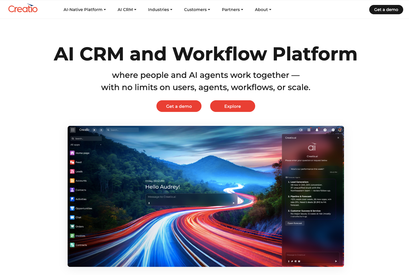 Creatio - Hubspot Alternatives