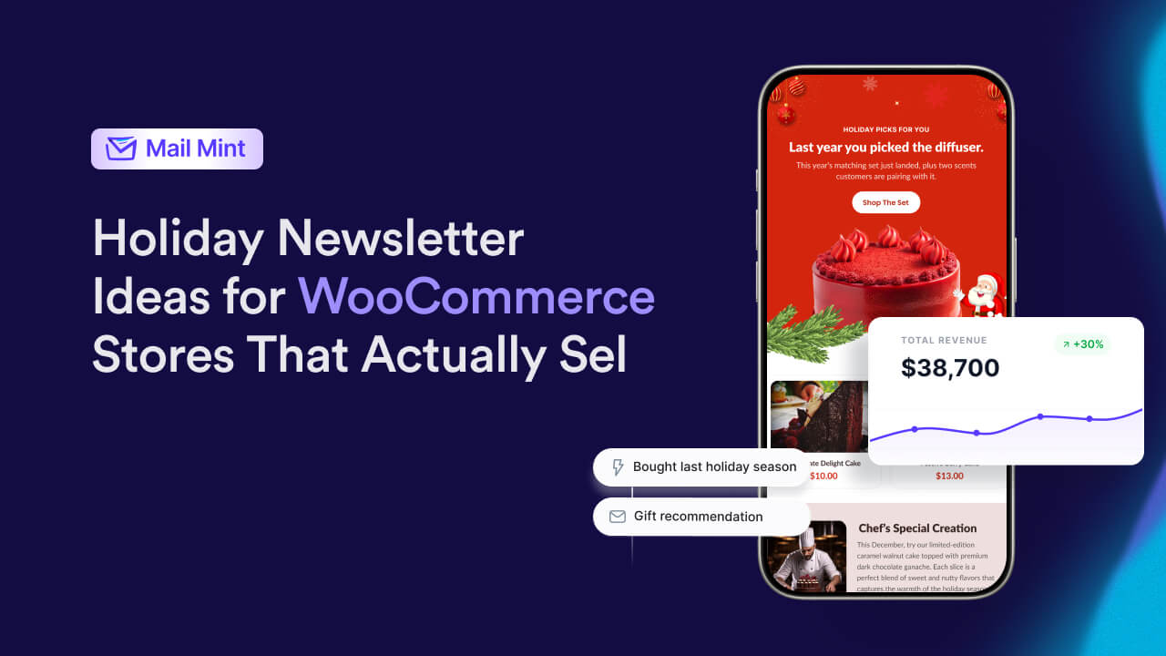 Holiday Newsletter Ideas for WooCommerce Stores