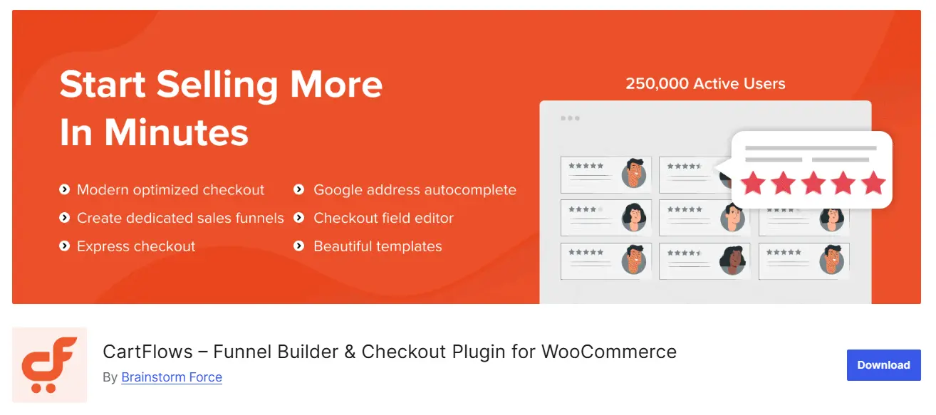 CartFlows - Free WordPress Funnel Builder