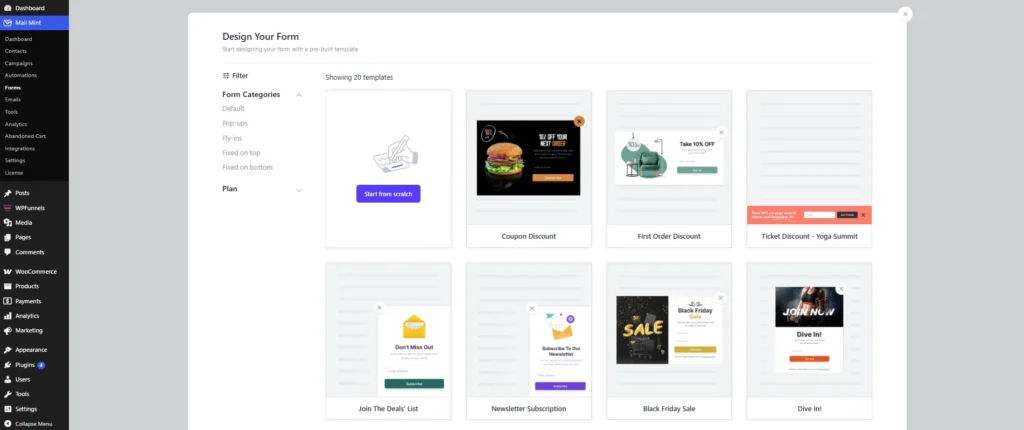 4. design your form