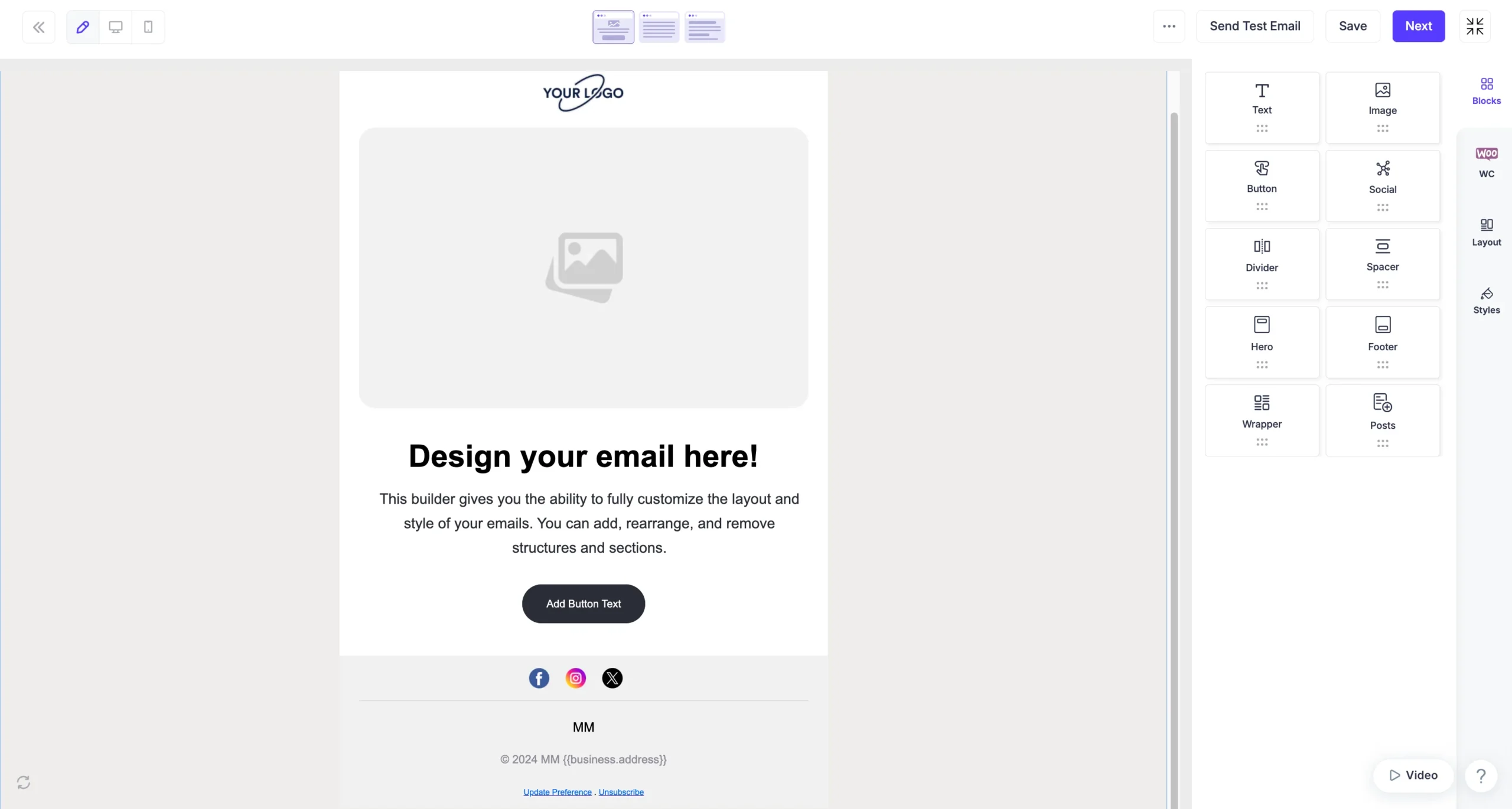 Mail Mint interface