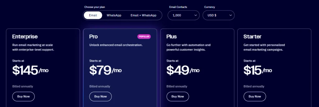 11 Best MailerLite Alternatives To Get Better Email Marketing Experience 24 7. ActiveCampaign Pricing