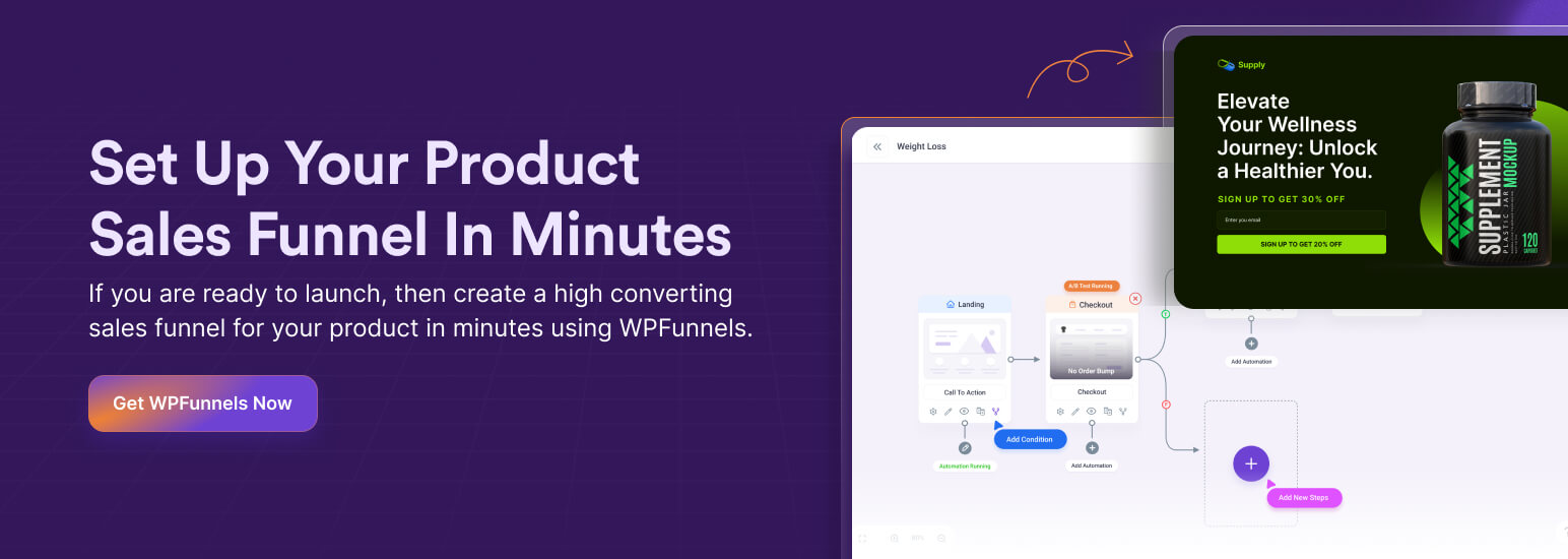 et Up Your Product Sales Funnel In Minutes