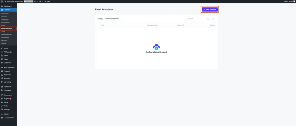 Choosing the Right Email Editor in Mail Mint: Visual vs Classic vs Plain 1 Choose Email Templates