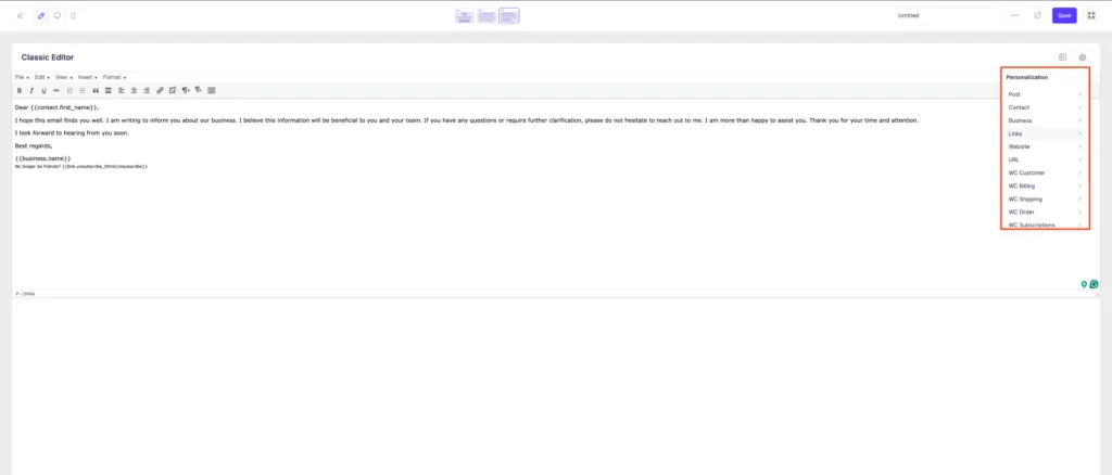 Choosing the Right Email Editor in Mail Mint: Visual vs Classic vs Plain 10 Classical Text Editor Personalization