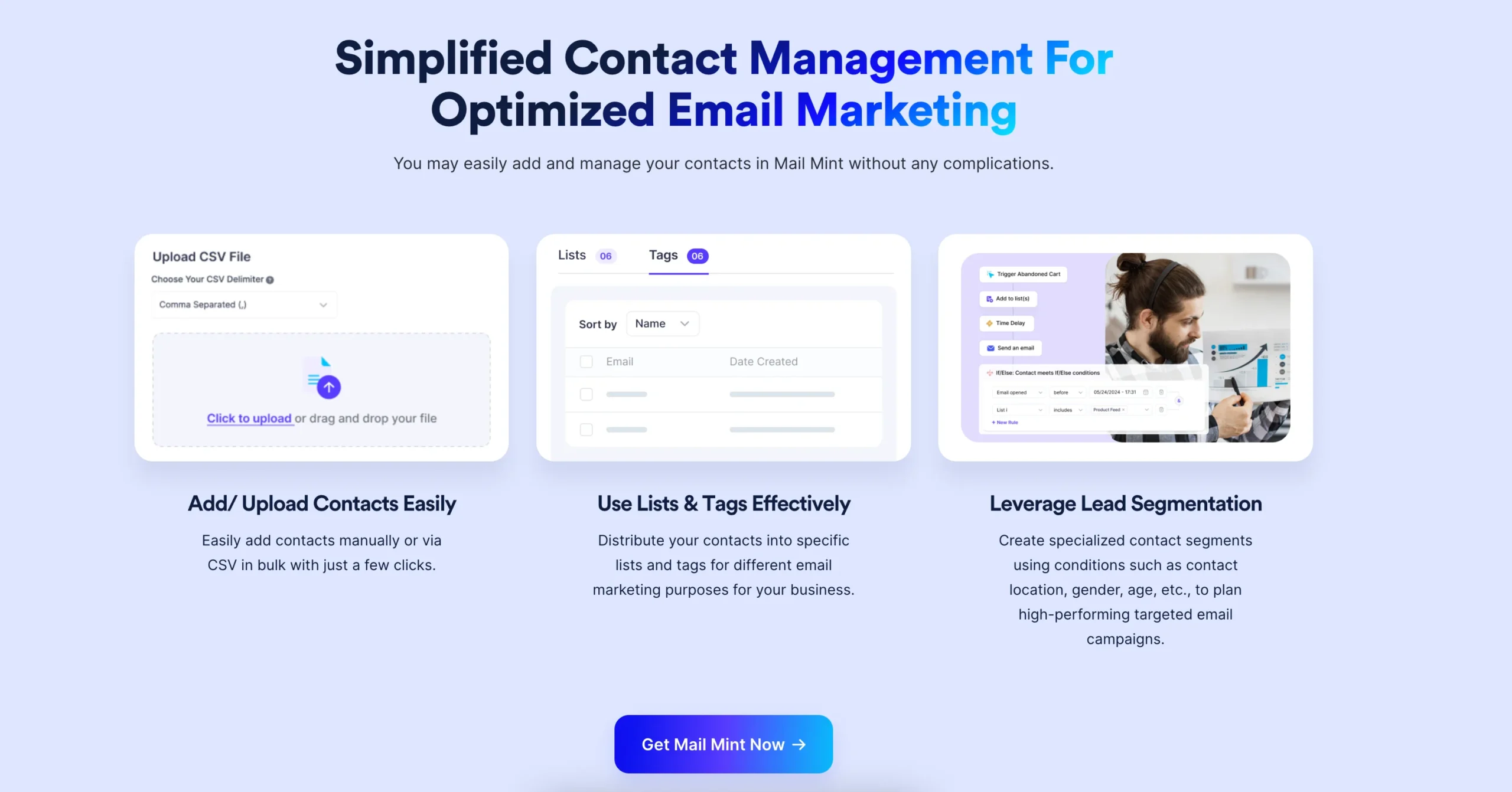 Mail Mint- Lead segmentation