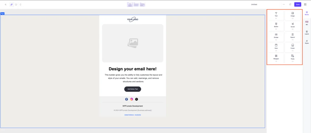 Choosing the Right Email Editor in Mail Mint: Visual vs Classic vs Plain 4 Mail Mint Visual Builder