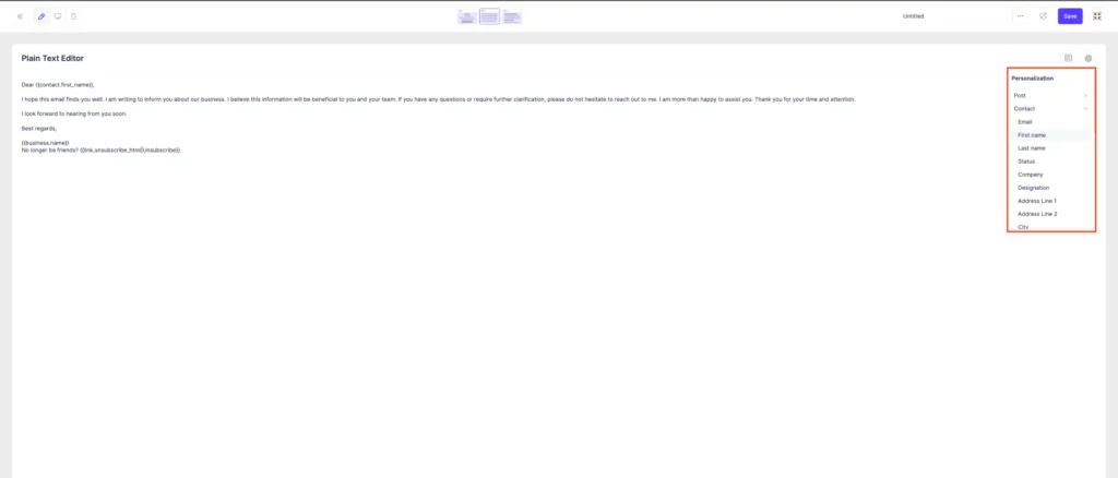 Choosing the Right Email Editor in Mail Mint: Visual vs Classic vs Plain 8 Plain Text Editor Personalization