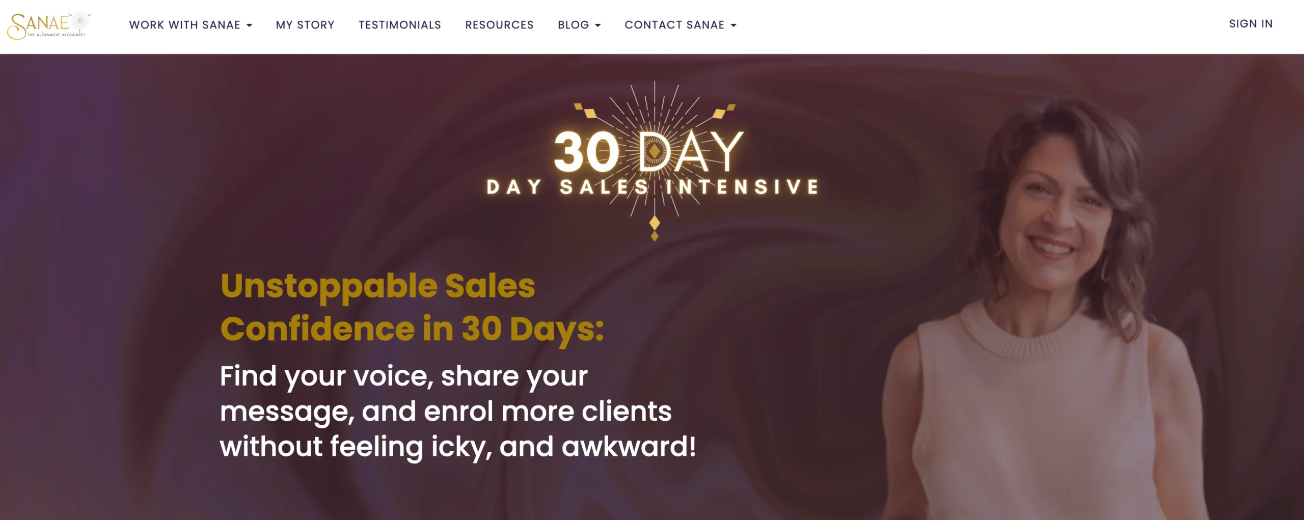 Sanae Floyd – Sales Steps To Start a Coaching Business From Scratch