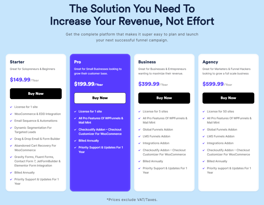 mail mint pricing