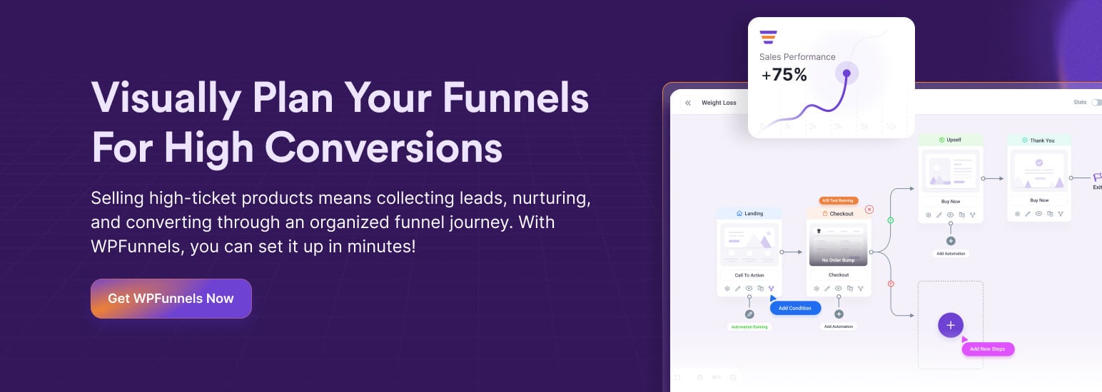 Visually Plan Your Funnels For High Conversions