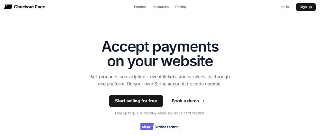 Checkout Page