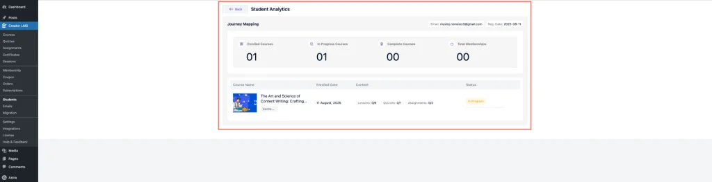 Analytics Dashboard 