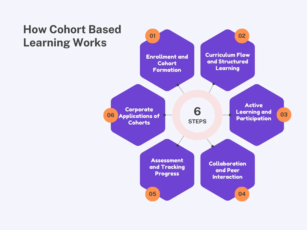 How does cohort based learning work